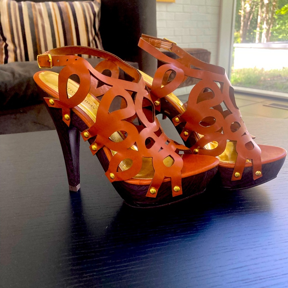 Pierre dumas laser cutout heels